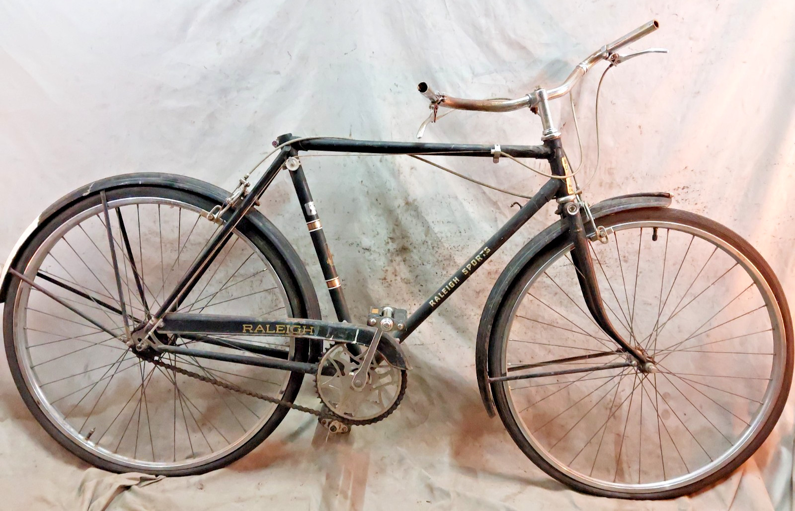 1969 Raleigh Sports Cruiser Bike Large 54cm 3S Sturmey Archer Retro Cafe Java :)