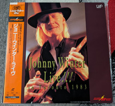 Johnny Winter Live  in Toronto 1983 Laserdisc Japan VPLR-70415
