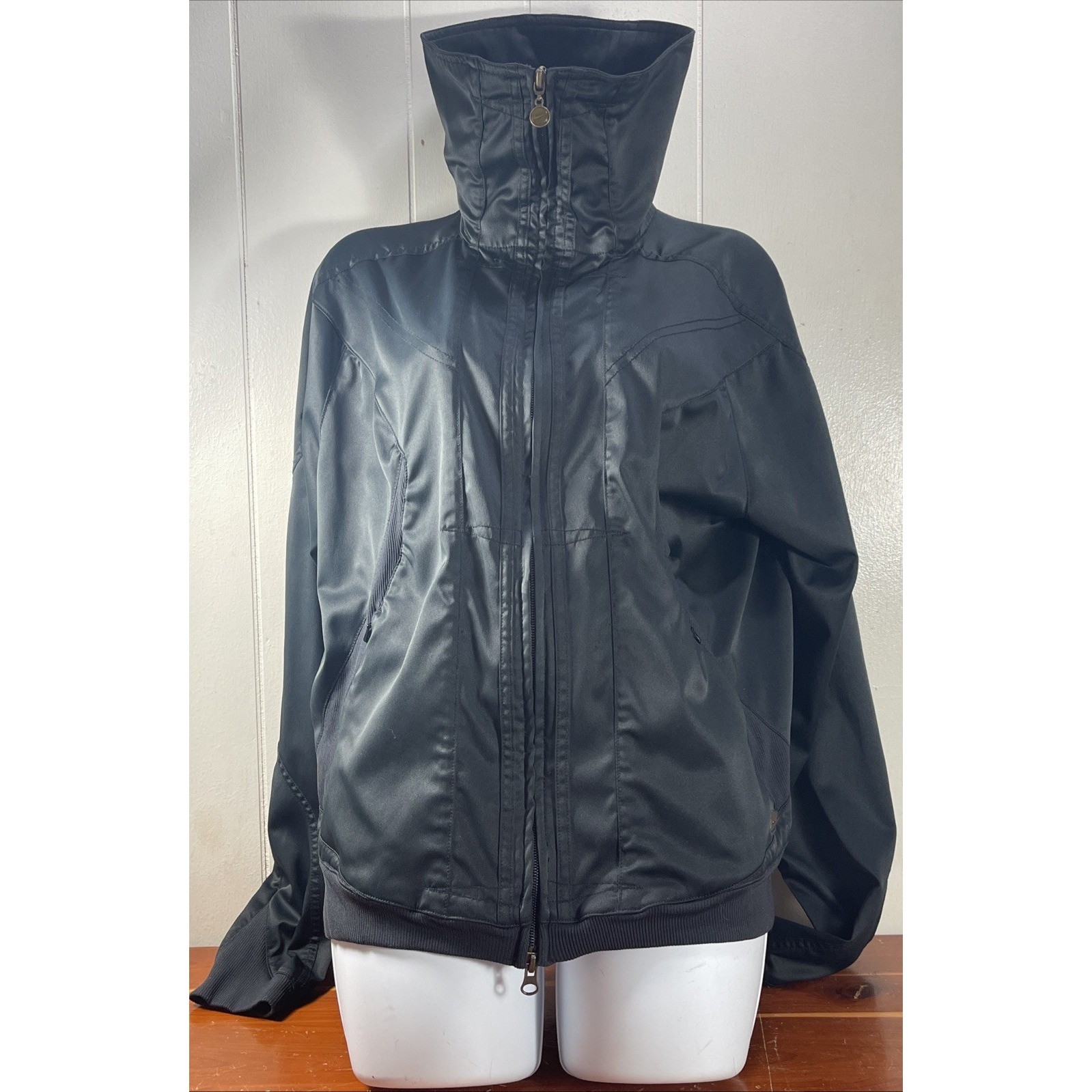 Hidden Phoenix Collar Nike Jacket Teen's XL (16-18 Yr) Full Zip Up Black thumbnail 15