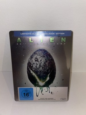 ALIEN 40th ANNIVERSARY BLURAY STEELBOOK - Director's Cut - NEU/OVP