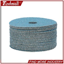 Findmall 25Pcs 4.5"x7/8" 36 Grit Zirconia Resin Fiber Sanding and Grinding Discs