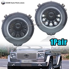 1Pair Full LED Headlights Assmebly For Mercedes Benz G Class W463 G55 2007-2017