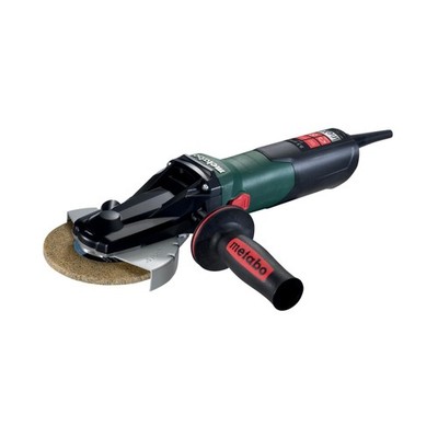 Metabo WEVF 10-125 Quick INOX 4-1/2''/5'' Flat Head Grinder 10.0 Amp with Varia...