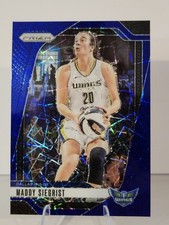 MADDY SIEGRIST 2024 Panini Prizm WNBA Blue Velocity Parallel #94 Dallas Wings