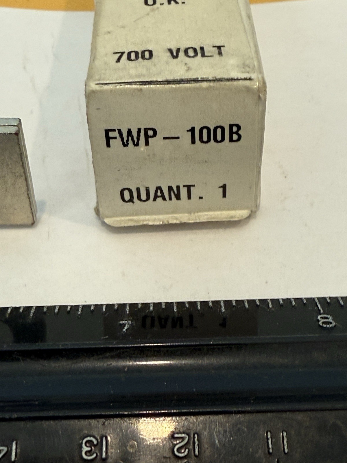 New Bussman FWP-100B, 700V Semiconductor Fuse, 100A