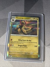Pokemon Card Haxorus Holo 46/64 Shrouded Fable NM Condition