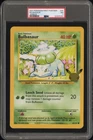 2021 POKEMON FIRST PARTNER JUMBOS #44 BULBASAUR PSA 7