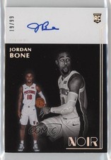 2019-20 Panini Noir Rookie Auto /99 Jordan Bone #391 Auto 01l2