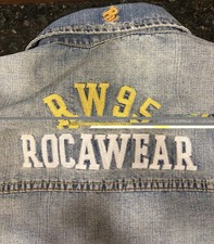 Rocawear Y2K Men's Light Blue Denim Jacket XL