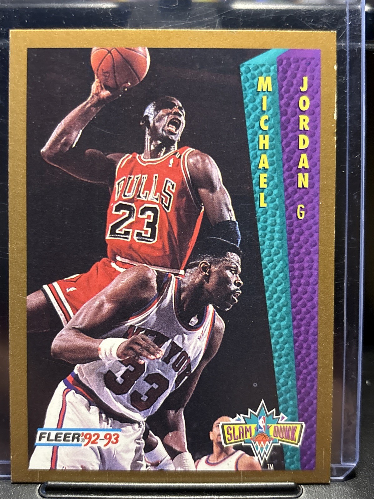 1992-93 Fleer - Slam Dunk Michael Jordan #273
