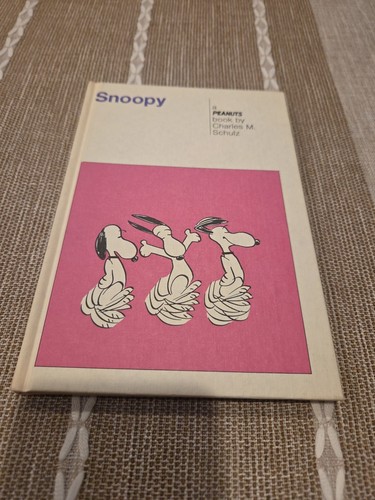 Hard Cover Book Snoopy a Peanuts book by Charles M. Schulz c1958