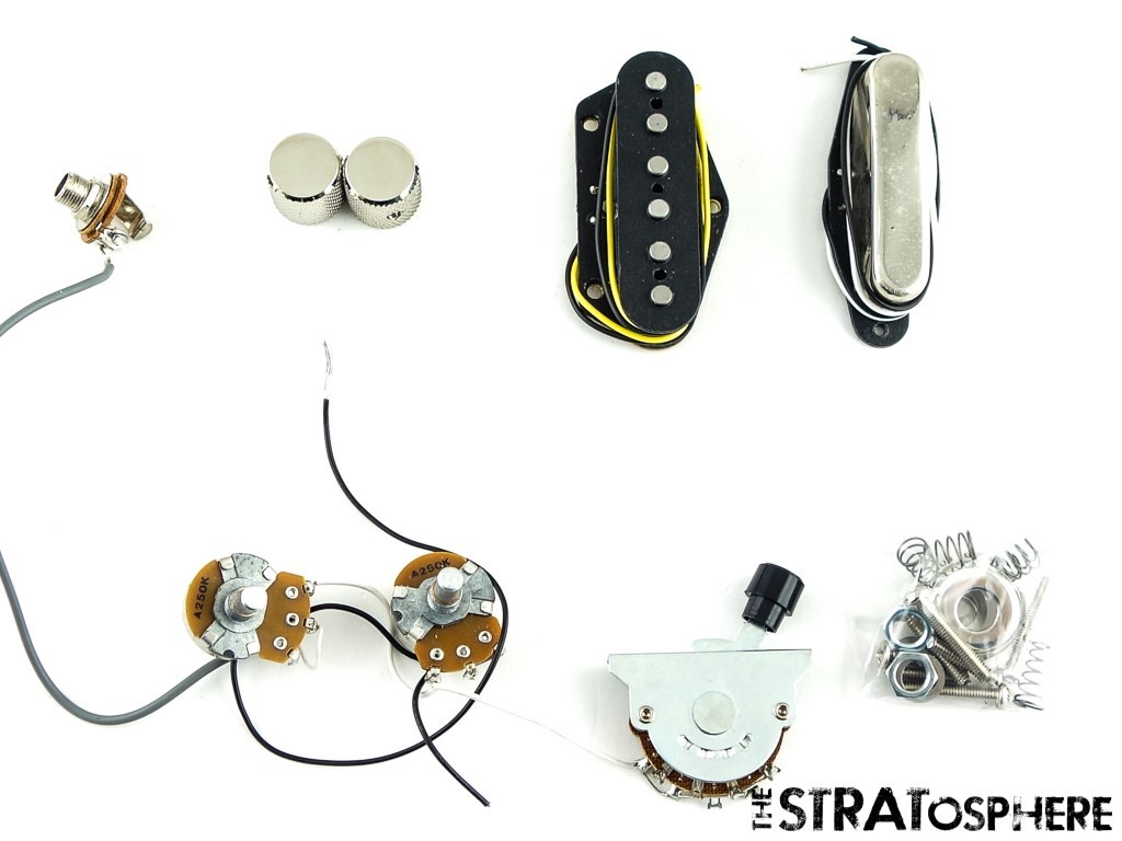 Fender Squier Classic Vibe 60s Tele Thinline PICKUPS POTS KNOBS, Telecaster