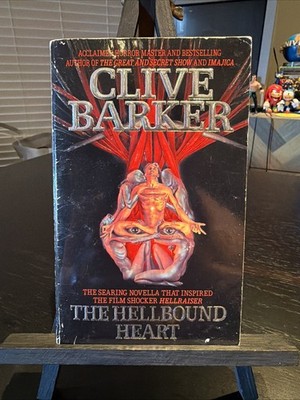 The Hellbound Heart by Clive Barker (1991) Harper PB Horror Kirk Reinert Cover