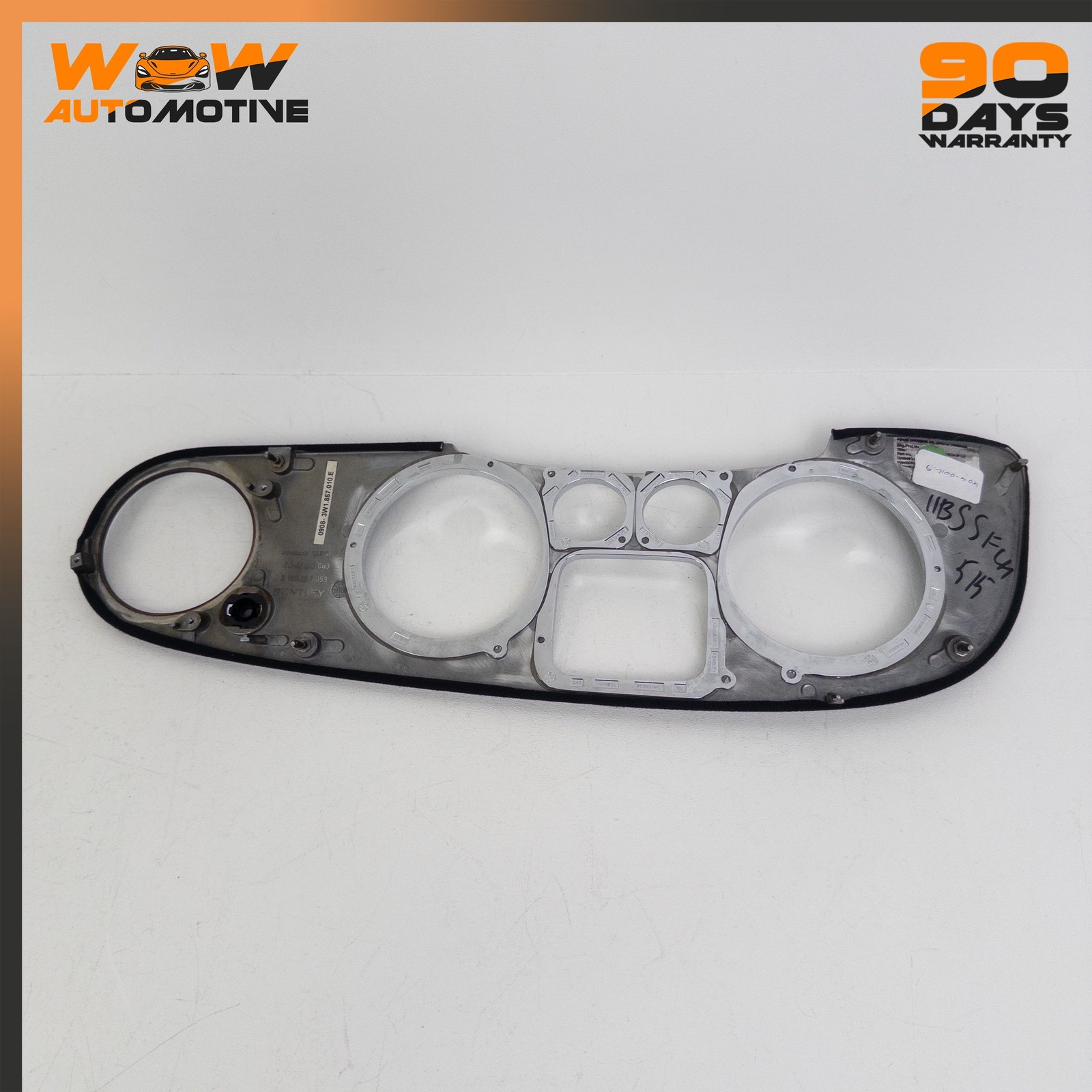 10-13 BENTLEY CONTINENTAL SUPERSPORTS COUPE DASH PANEL CONSOLE CARBON TRIM OEM