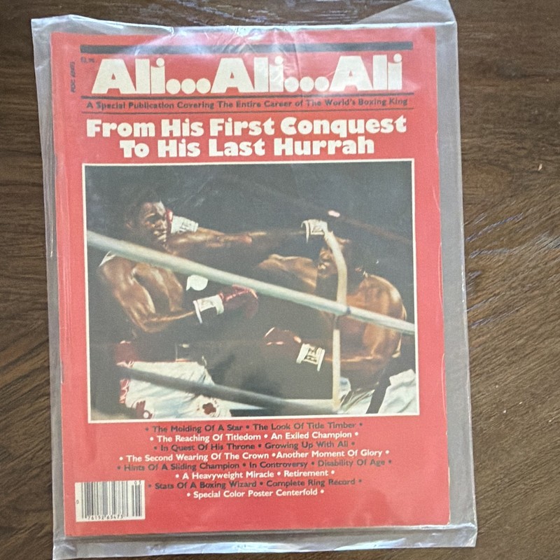 Krause Publications Ali...Ali...Ali Oct 1978 Special Issue Boxing Vol 1 No 5