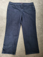 Women's Gloria Vanderbilt Amanda Relaxed Straight Stretch Plus Jeans Size 22W