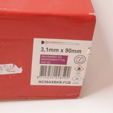 SENCO 3.1mm x 90mm Galvanised Nail Gun framing Nails, Paper Collated, D Head