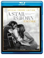 A Star Is Born Encore Edition Blu-ray Bradley Cooper NEW