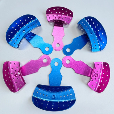 Rotary Adjustable Aluminum Quadrant Tray Dental Autoclavable Printing Trays