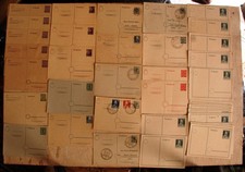 Okupacja aliancka 39 całostki nieużywane i używane (321-83/94)