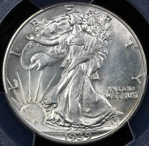 1939 50c Walking Liberty Half Dollar PCGS MS 64