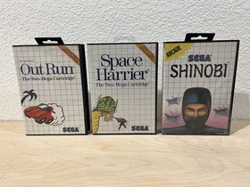 Sega Master System - Tested But Needs Repair, With 3 Games (CHECK DESC.)