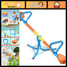 Kids Seesaw Teeter Totter 360 Swivel - Fun Outdoor Play Equipment Ages 3-8