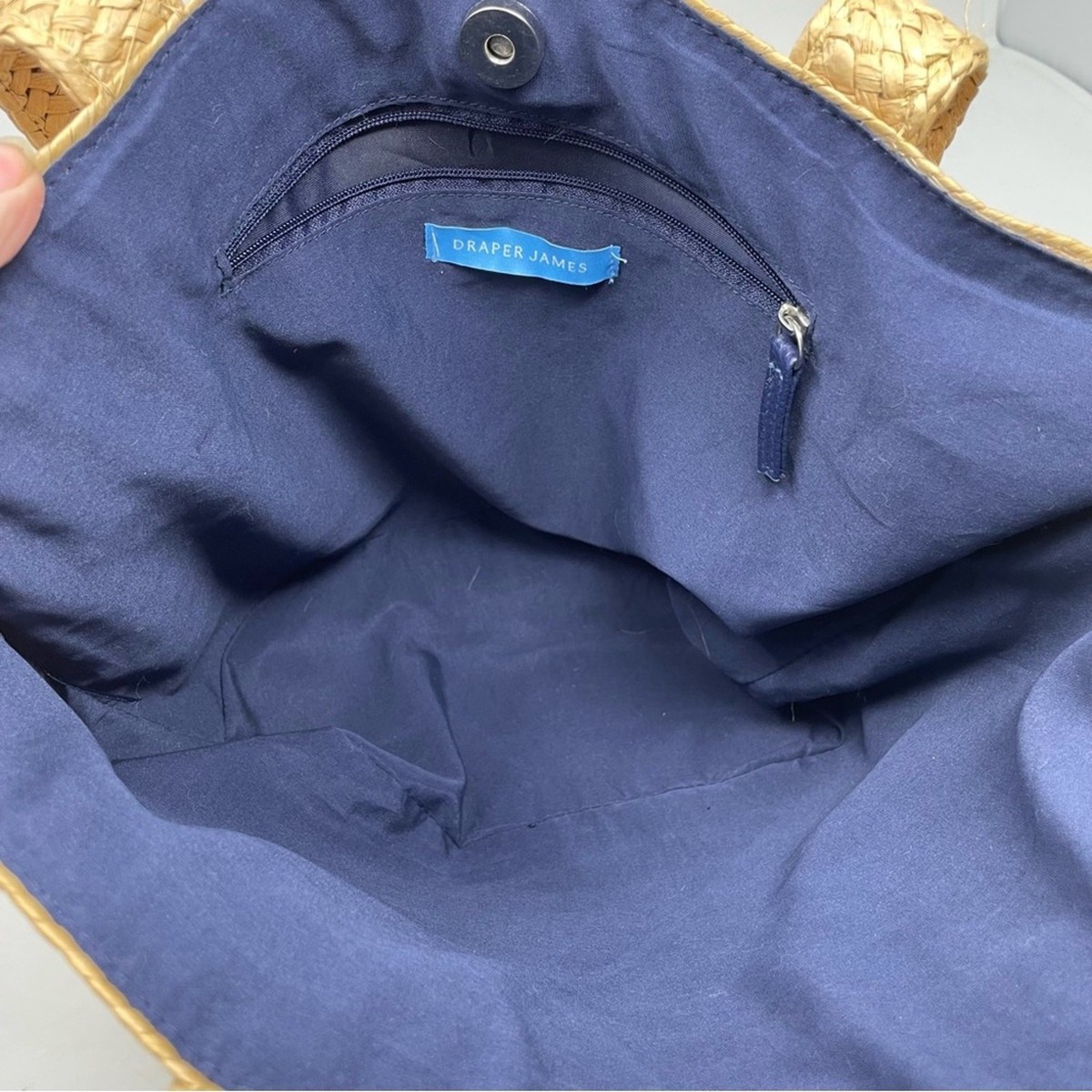 Draper James Everyday Straw Shoulder bag Tote View 4