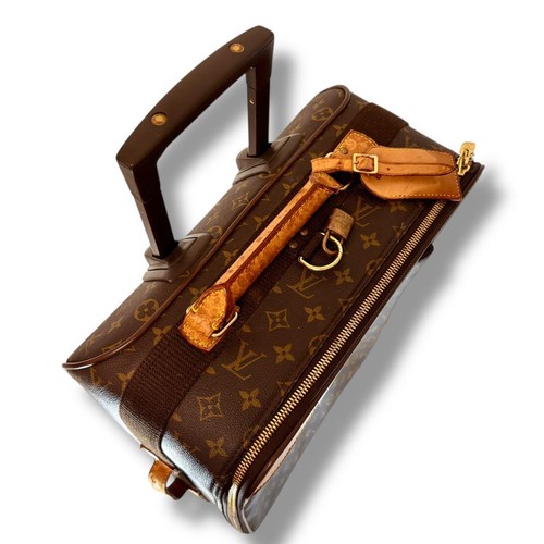 LOUIS VUITTON SP0092 Monograma Pegasus 45 Equipaje Maleta Bolsa de Viaje de Japón - Imagen 6 de 14