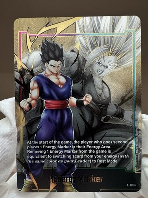 DBS Son Gohan Beast Gold Alternate Art Energy Marker E-113*