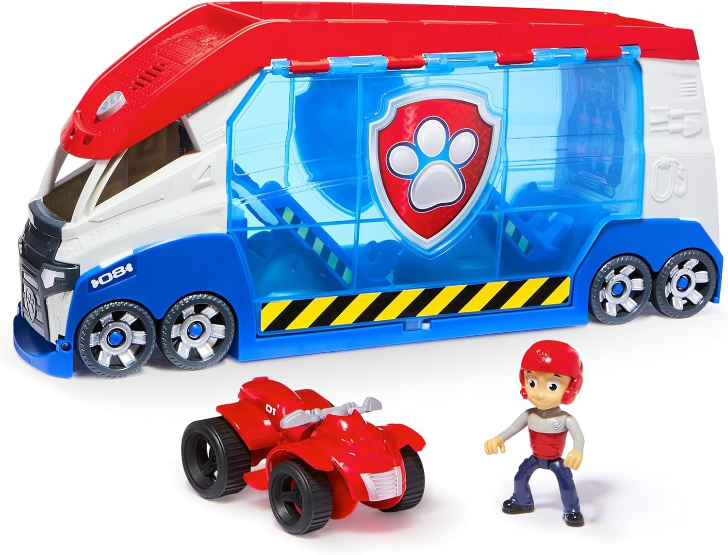 Camion Pat Patrouilleur 3 avec rampe de lancement et effets sonores