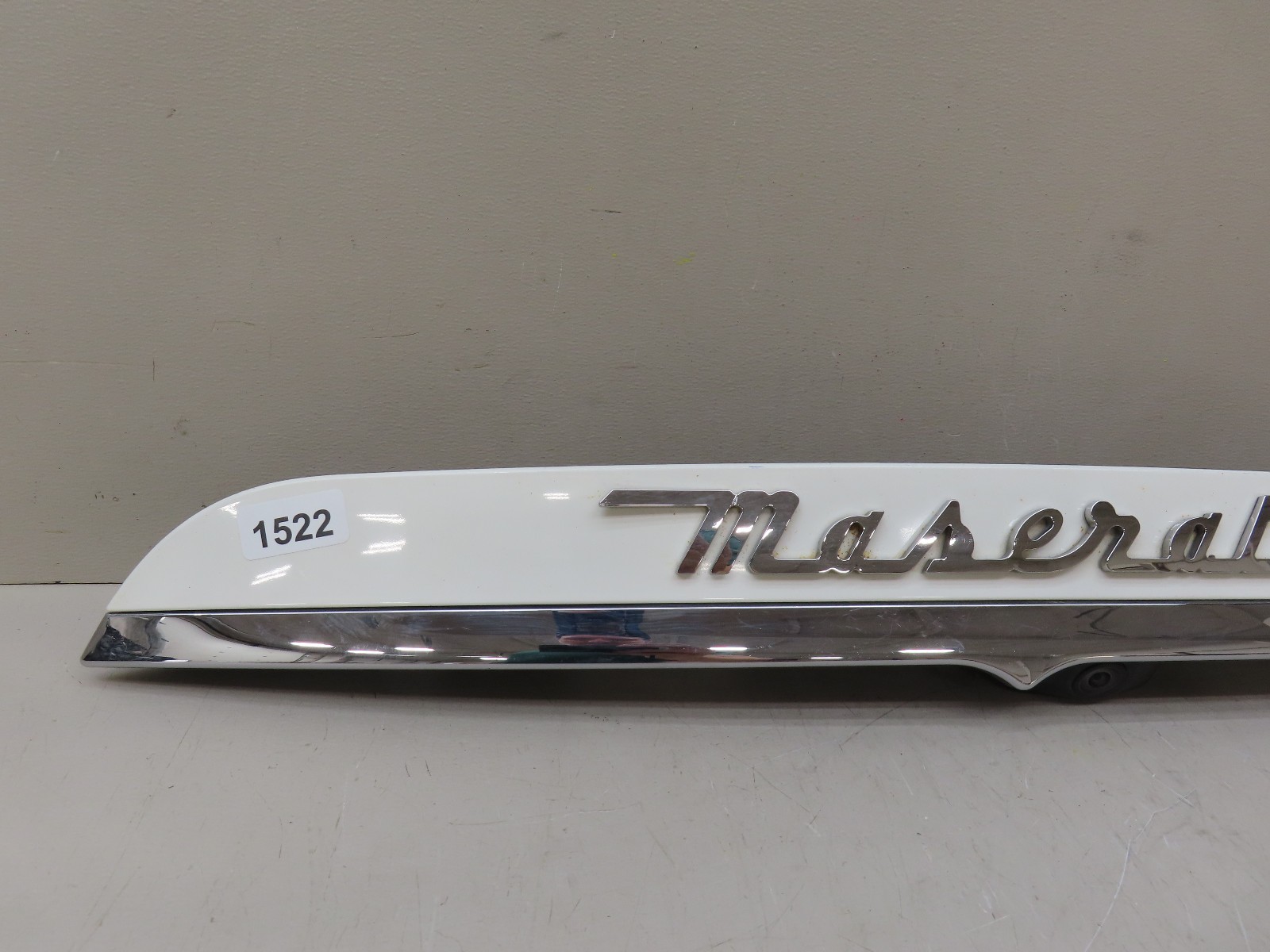 2014-2024 MASERATI GHIBLI REAR TRUNK LID/GARNISH WITH CAMERA OEM