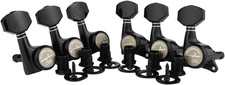 Guitar Locking Tuners 6 Right Handed - 1:18 Ratio Lock String Tuning Key Pegs