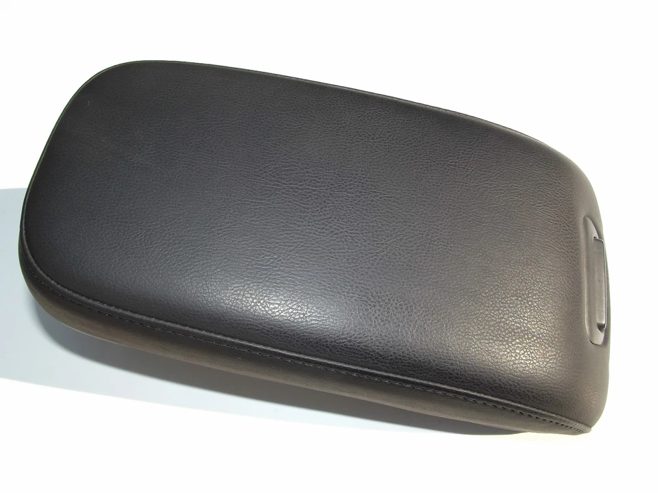 2000-04 Infiniti I30 I35 Pop Up Center Console Cover Black Leather nice used OEM - Image 2 of 4