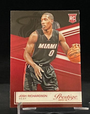 2015-16 Panini Prestige Acetate Rookie Card #44 Josh Richardson Miami Heat