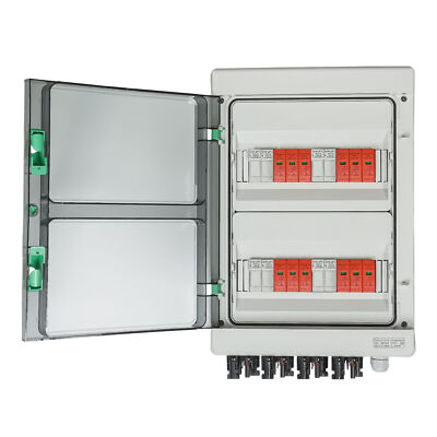1/2/3/4-Strings Anschlusskasten Photovoltaik PV Solar Überspannungsschutz DC AC