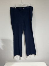 Woman’s Nine West Kick Flare Navy XXl Riding Style Pants