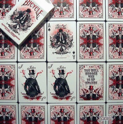 Karnival Assassins Red Deck Bicycle Playing Cards - 2nd Edition 3