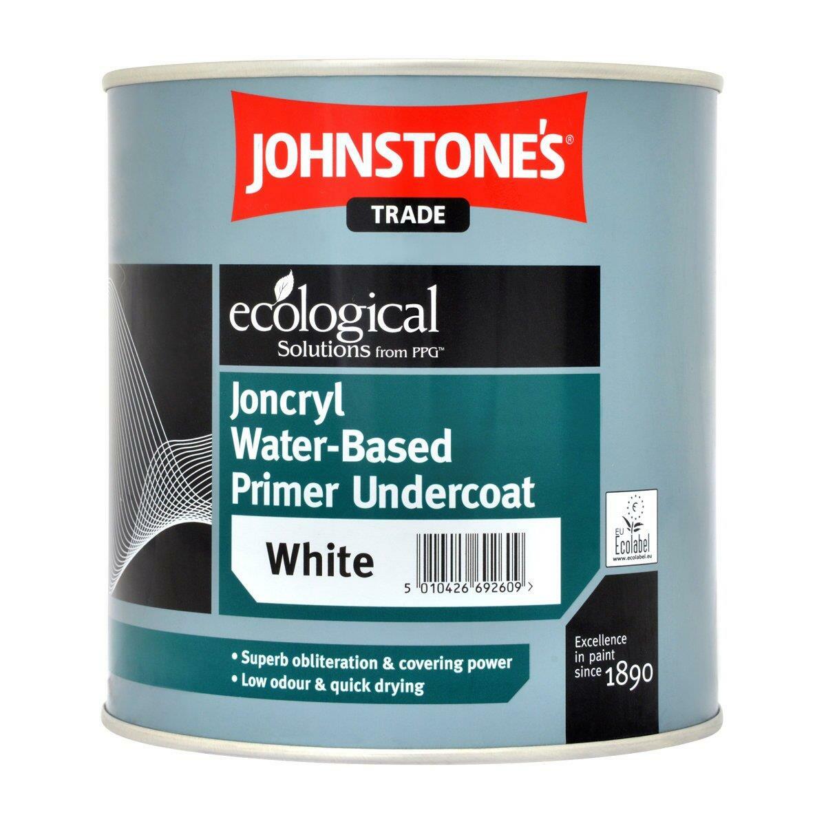 JOHNSTONES JONCRYL PRIMER UNDERCOAT WHITE 1L eBay