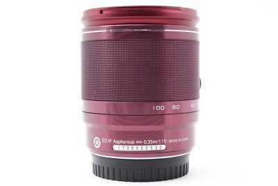 Nikon 1 NIKKOR 10-100mm F4-5.6 VR レッド ✨MINT✨ Nikon 1 Nikkor 10-100mm f4-5.6 VR Zoom Lens Red