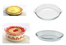 Oven Resistant Glass Dish for Cake, Pie, Ramekin Souffle