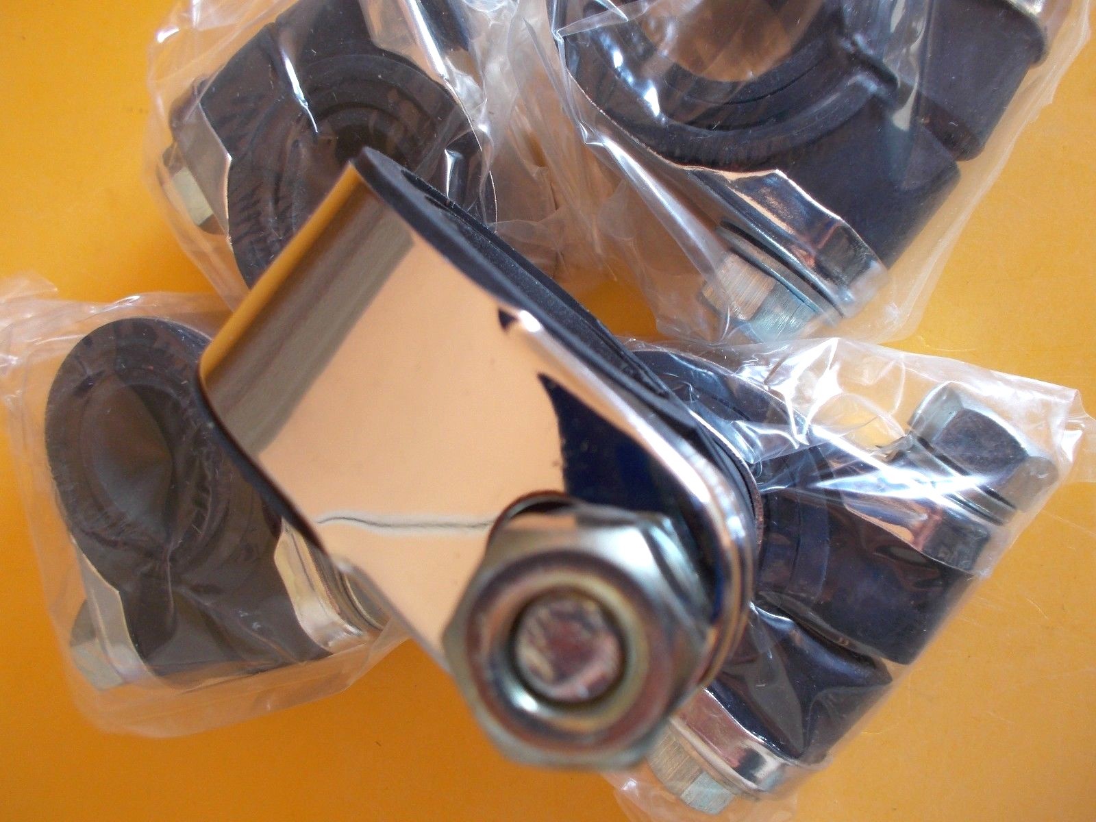 5 pack Harley Triumph Bobber Speedo Tacho Mount Brackets fit 7/8"1