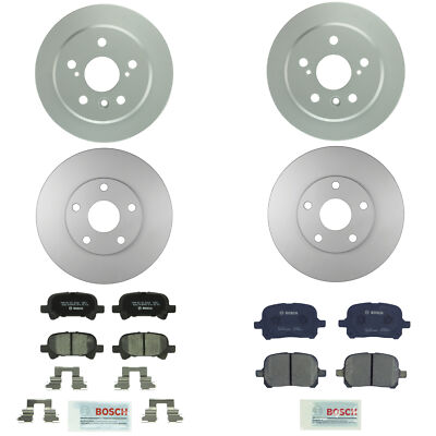 Bosch Front 275mm & Rear 268.80mm Brake Kit Disc Rotors Ceramic Pads For Solara