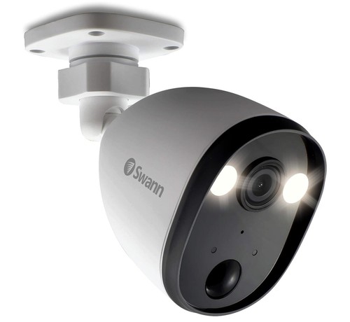 Swann SWIFI-SPOTCAM 1080p Spotlight Outdoor Wireless Security Camera - White