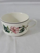 VILLEROY & BOCH Palermo Morning Glory Stackable Cup - EUC - FREE SHIPPING 
