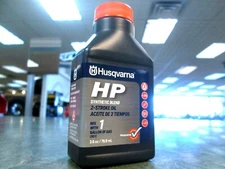 Husqvarna HP Synthetic Blend 2 Stroke Mixing Oil 2.6 oz Bottle Mixes with 1 Gal.