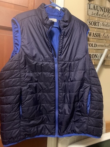 Ocean Coast Vest puffer Bubble Zip 