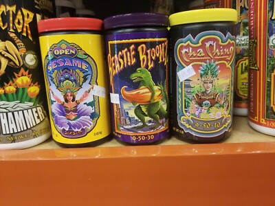 Fox Farm Powder Bundle (3 Pack) of 1 Pound Open Sesame Beastie Bloomz Cha Ching