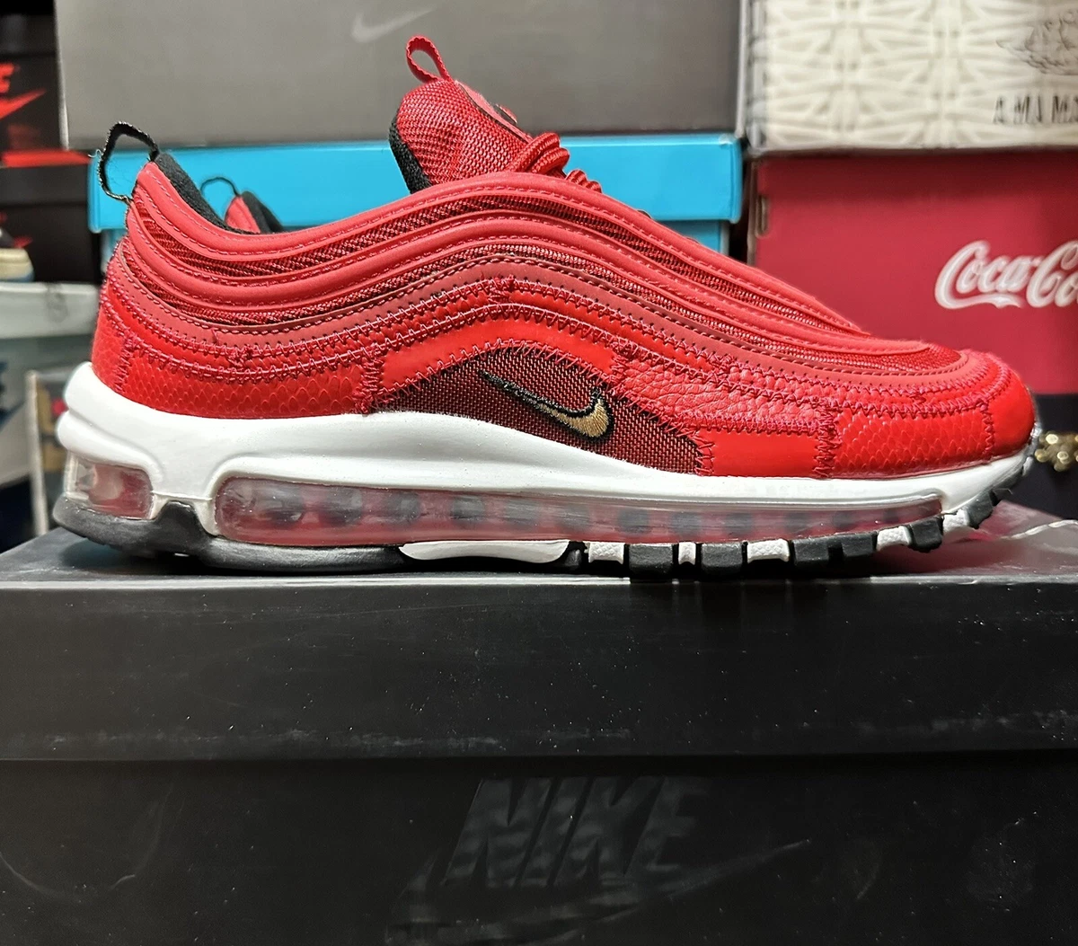 aniversario Ridículo elegante Nike Air Max 97 Cristiano Ronaldo Portugal Patchwork Size 8. AQ0655-600 | eBay aniversario Ridículo elegante Nike Air Max 97 Cristiano Ronaldo Portugal Patchwork Size 8. AQ0655-600 | eBay