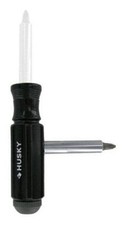 HUSKY Screwdriver T-Handle Set 4 pc Bit Drive...